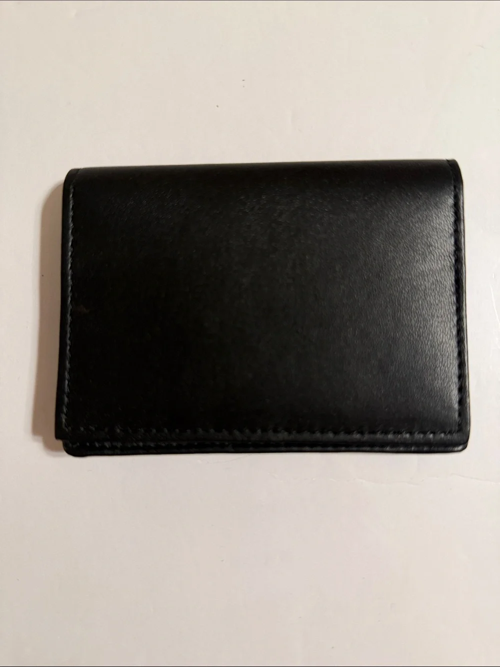 Johnnie Walker Classic Black Leather Card Holder Wallet in the Box